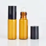 parfumroller amber glas 5ml essentiele olie roller flesjes roll on roller