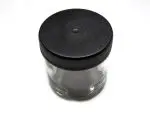 pot glas 60ml helder transparant deksel zalf creme cosmetica potjes