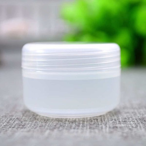 pot schroefdeksel creme zalf cosmetica transparant