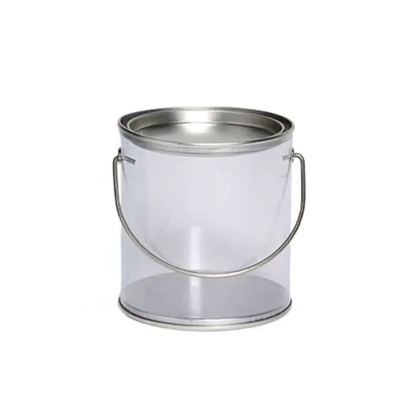 pot transparant venster draaghengsel aluminium deksel