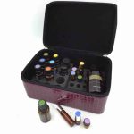 professionele reistas reiskoffer essentiele olie parfum flesjes reisetui 1