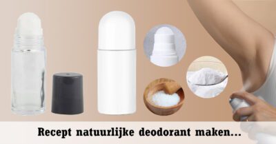 Recept natuurlijke Deodorant maken