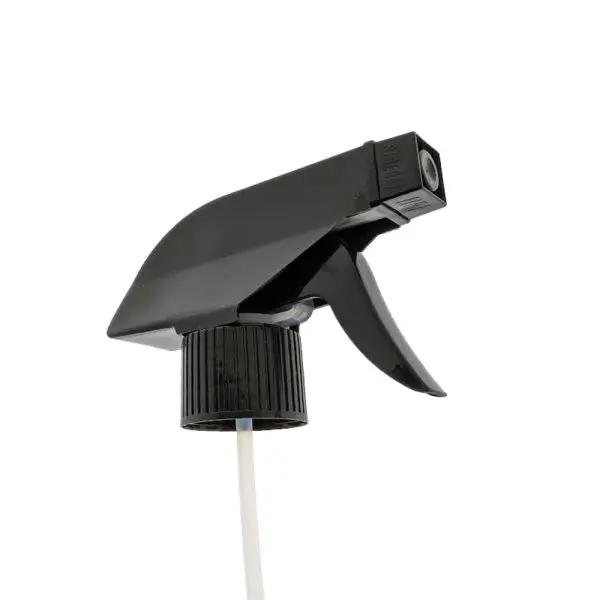 Spray trigger zwart spraypistool spray verstuiver spuitpistool fleshals DIN28 28 mm