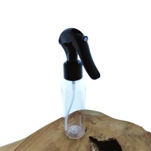 sprayfles transparant 100ml fles trigger sprayer verstuiver pomp zwart