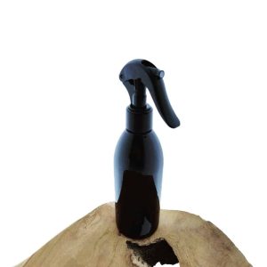 sprayfles zwart 250ml rpet fles trigger sprayer verstuiver pomp zwart