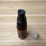 sprayflesje 20ml amber bruin zwarte verstuiver