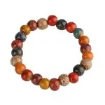 stenen armband bol rond multicolor keramiek 1