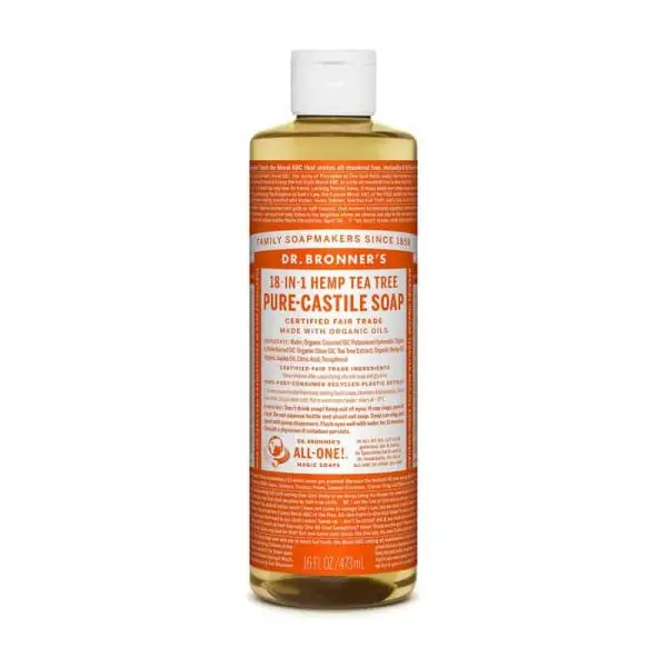 tea tree castille zeep vloeibaar dr bronners