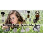 trechters tuitjes mini klein groot rvs plastic vul gereedschap parfumflesjes parfumrollers flesjes