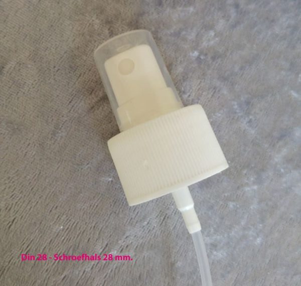 verstuiver spray dop fleshals din28 28mm