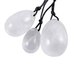 yoni ei bergkristal set 3 massage eieren